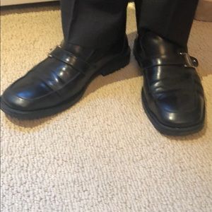 Bruno Magli men’s black loafer size 9.5W